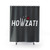 Cricket Lover Howzat Ball and Wicket Shower Curtain