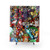 Colorful Cuphead Themed Shower Curtains