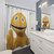 Rainbow Zippy Big Mouth Shower Curtains - Iconic Retro UK TV Character