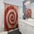 Sideshow Carnival Spiral Shower Curtains