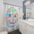 Preppy Aesthetic Smiley Face Shower Curtains