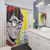 Pop Art Shower Curtains - Retro 60s 80s 90s Wall Decor