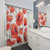 Vibrant Poppy Flower Shower Curtain