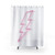 Pink Lightning Shower Curtains