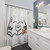 Mouse Love Themed Shower Curtain