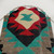 Navajo Patterned Shower Curtain with Turquoise, Red, Grey and Black Colors