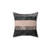 Blush Glam Stripes Pillow