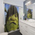 Creepy Emo Shrek Shower Curtain