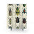 Jeweled Beetles Shower Curtain - Vintage Insect Illustration