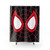 Miles Morales Spider-Man Themed Shower Curtain