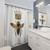 Queen Bee Shower Curtains - Stylish Gold and Black Design