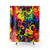 Bright Colorful Rainbow Shower Curtain