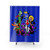Rainbow Friends Hug It Out Shower Curtains