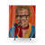 Charles Nelson Reilly Themed Shower Curtain