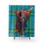 Colourful Cow Shower Curtains
