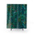 Enchanted Forest Shower Curtains featuring woodland creatures and plants