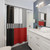 Geometric Pattern Shower Curtain