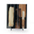 Contemporary Abstract Black and Brown Shower Curtain