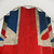 Vintage Union Jack Shower Curtains with Distressed British Flag Design