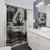 Retro Marilyn Monroe Shower Curtain with Newspaper Photography