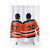 Oil-themed shower curtains featuring hockey players