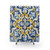 Vibrant Portuguese Tile Pattern Shower Curtain