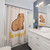 Cute Capybara Shower Curtains