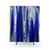 Zigzag Cobalt Blue Shower Curtains