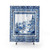 Blue Willow Chinoiserie Double Frame Shower Curtains
