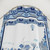 Blue Willow Chinoiserie Double Frame Shower Curtains