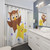 Twinkle Twinkle Owl & Star Shower Curtain