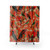 Vibrant Bird Pattern Shower Curtain