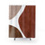 Terracotta Abstract Modern Shower Curtains