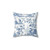 Powder Blue Chinoiserie Toile Decorative Pillow