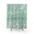Glittering Mint Shower Curtains