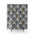 Art Deco Black and White Shower Curtains
