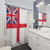 Royal White Ensign Shower Curtains - Great Britain Design