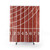 Red Running Track Shower Curtains