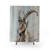 Ibex Goat Shower Curtains for Bathroom Decor