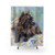 Cairn Terrier Dog Portrait Shower Curtains