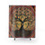Life Tree Shower Curtains - Sacred Geometry Wall Art