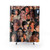 Louis Partridge Photo Collage Shower Curtains