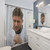 Tom Hardy themed shower curtain for bathroom