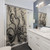 Vintage Kraken Shower Curtain