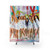TWICE Fanfare Japanese Single Shower Curtain with Autographs