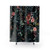 Midnight Floral Shower Curtain - Romantic Watercolor Floral Design