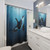 Orca/Killer Whale Digital Painting Shower Curtain