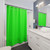 Neon Green Shower Curtain
