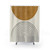 Mid-Century Modern Arch Balance Gold Shower Curtains