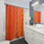 Raw Salmon Close Up Shower Curtains